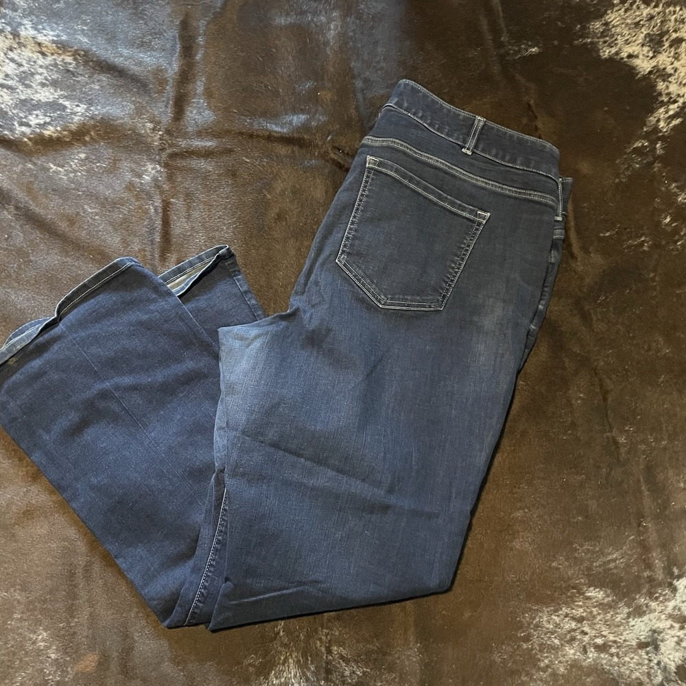 Lane Bryant Essential Stretch High-Rise Bootcut Jeans Sz 24  (46 X‎ 13 X 32)